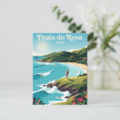 Praia do Rosa Brazilië Briefkaart (Staand voorkant)