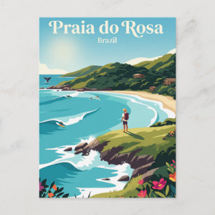 Praia do Rosa Brazilië Briefkaart