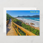 Praia dos Açores, Florianópolis, Brazilië Briefkaart (Voorkant / Achterkant)