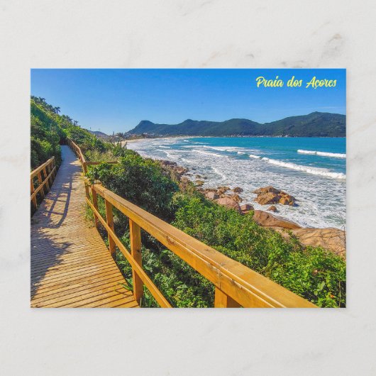Praia dos Açores, Florianópolis, Brazilië Briefkaart (Voorkant)