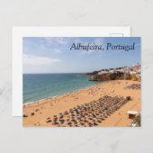 Praia dos Alemães, Albufeira, Algarve, Portugal Feestdagenkaart (Voorkant / Achterkant)