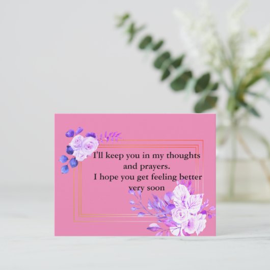 Praiën Briefkaart (Staand voorkant)