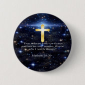 Praiën Ronde Button 5,7 Cm (Voorkant)