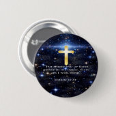 Praiën Ronde Button 5,7 Cm (Voorkant /achterkant)