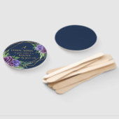 Praiende vrouw (Midnight Blue) Handwaaier (Niet-gemonteerd)