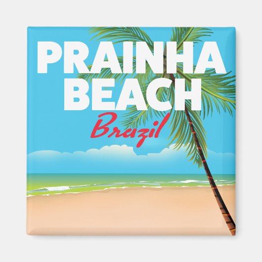 Prainha Beach Brazilië Magneet (Voorkant)