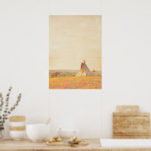 Prairie Avond door Maynard Dixon Poster (Keuken)