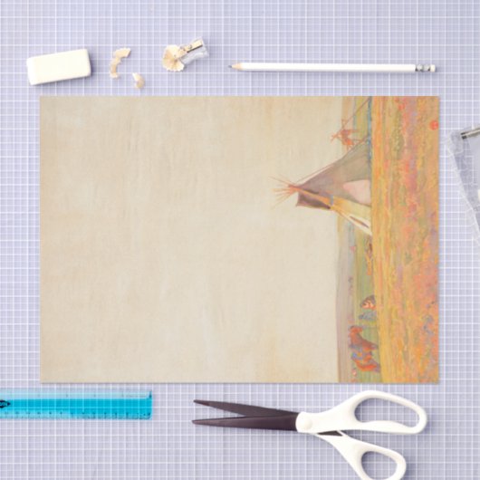 Prairie Avond door Maynard Dixon Tissuepapier (Craft)