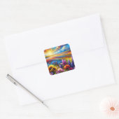 PRAIRIE BLAST VIERKANTE STICKER (Envelop)