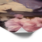 Prairie Blossoms: Cowgirl kunst aan de muur Perfect Poster (Hoek)