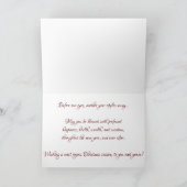 "Prairie Cheer" kerstkaart Kaart (Binnen)