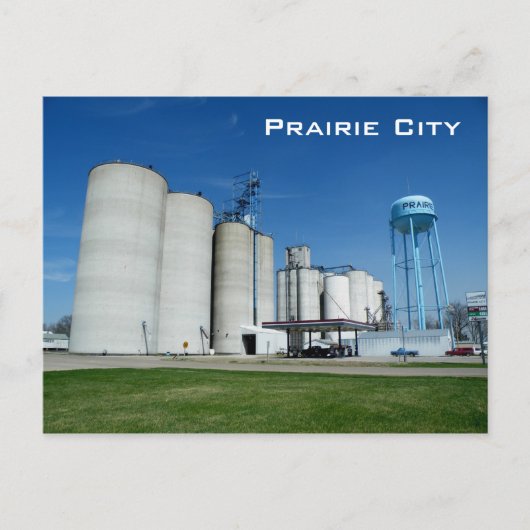 Prairie City Briefkaart (Voorkant)