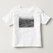 Prairie City, Oregon Birds Eye Town Uitzicht Kinder Shirts (Voorkant)