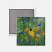 Prairie Coneflower Magneet (Voorkant / Achterkant)