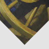 “Prairie Couple and Wagon” door NC Wyeth Tissuepapier (Detail)