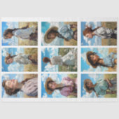 Prairie Cowgirl Collage Decoupage Tissuepapier (Voorkant)