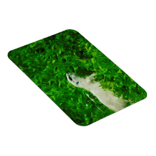 Prairie Dog Abstract Impressionisme Magneet (Rechterzijde)