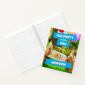 Prairie Dog Birthday Party Notitieboek (Binnen)