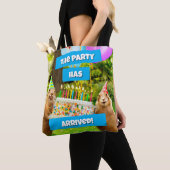 Prairie Dog Birthday Party Tote Bag (Dichtbij)