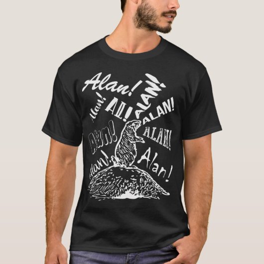 Prairie Dog Calling Al Allen Alan Viral T-shirt (Voorkant)