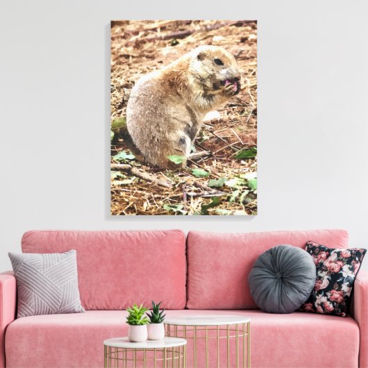 PRAIRIE DOG CANVAS AFDRUK (Insitu (Woonkamer))