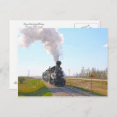 Prairie Dog Central Steam Engine #3 Briefkaart (Voorkant / Achterkant)
