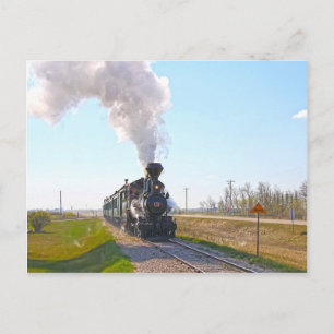 Prairie Dog Central Steam Engine #3 Briefkaart