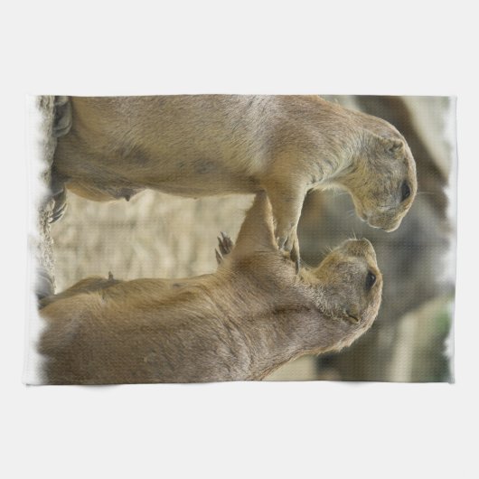 Prairie Dog Deal Kitchen Towel Theedoek (Horizontaal)