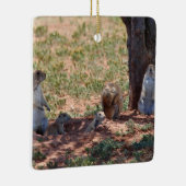 Prairie Dog Family Keramisch Ornament (Rechts)