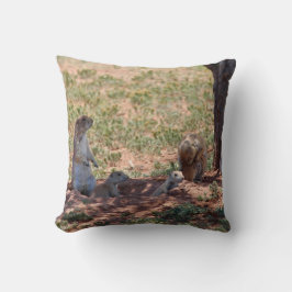 Prairie Dog Family Kussen