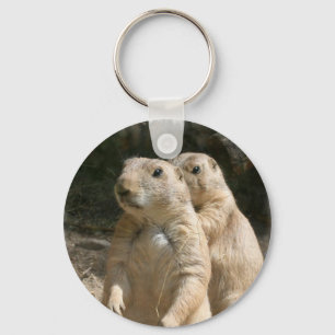 Prairie Dog Foto Sleutelhanger