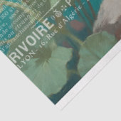 Prairie Dog Ground Hog Rustieke Bloemen Decoupage Tissuepapier (Detail)