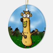 Prairie Dog Keramisch Ornament (Links)