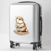 PRAIRIE DOG - KINDERKAMER STICKER (Koffer)