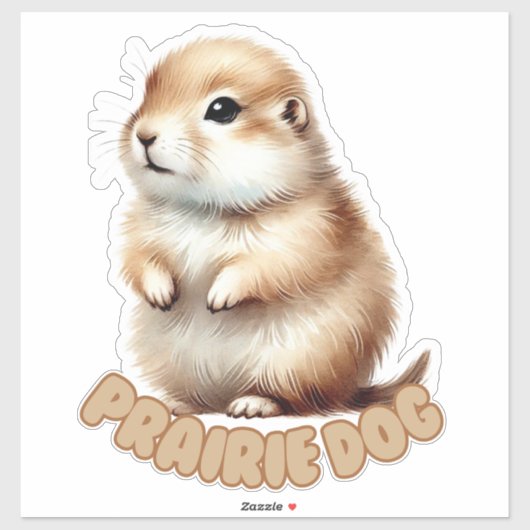 PRAIRIE DOG - KINDERKAMER STICKER (Vel)