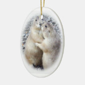 Prairie Dog Kiss Ornament (Links)