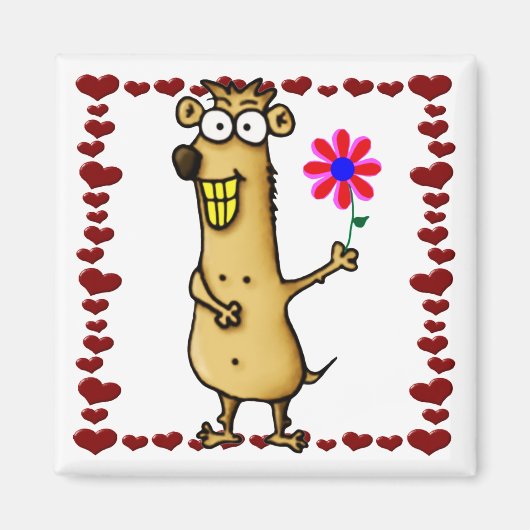 Prairie Dog Love Magnet (Voorkant)