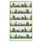 Prairie Dog Meadow Gift Bag Klein Cadeauzakje (Achterkant)