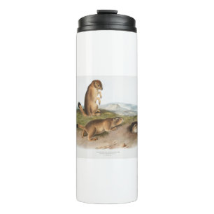 Prairie Dog of Prairie marmot squirrel Camping Thermosbeker