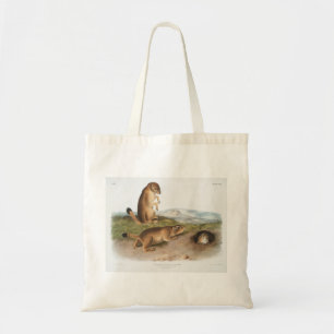 Prairie Dog of Prairie marmot squirrel Camping Tote Bag