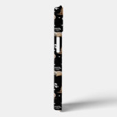 Prairie Dog Party iPad Mini Hoes (Zwart) (Achterkant / Rechts)