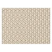 Prairie Dog Party Tablecloth (Cream) Tafelkleed (Voorkant (Horizontaal))