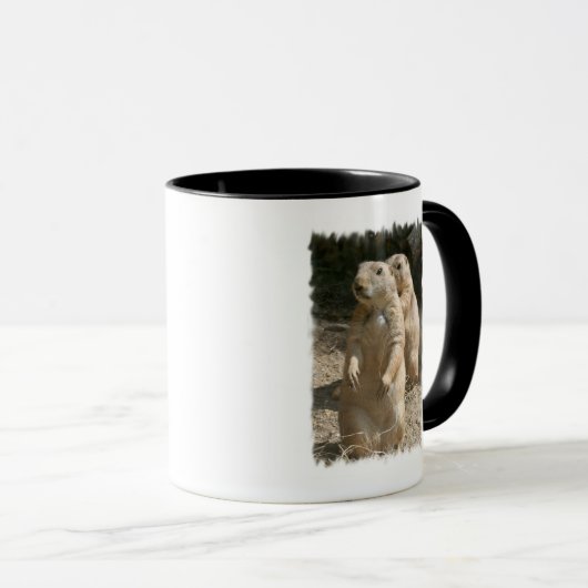 Prairie Dog Photo Coffee Mok (Voorkant rechts)