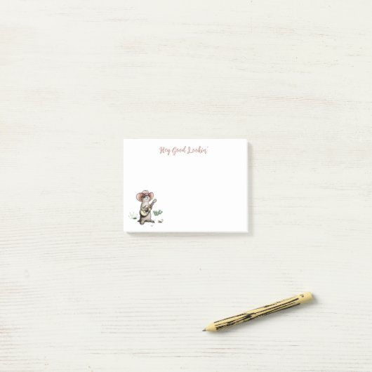 Prairie Dog Post-It Post-it® Notes (Op bureau)