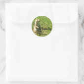 Prairie Dog Ronde Sticker (Tas)