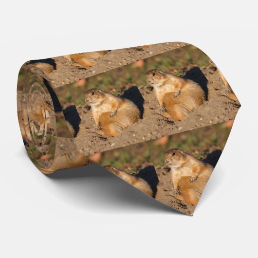 Prairie Dog Stropdas (Opgerold)