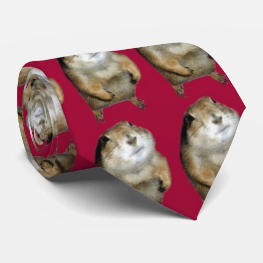 Prairie Dog Stropdas (Opgerold)