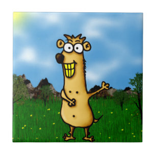 Prairie Dog Tegeltje