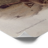 Prairie Dog uit 'Quadrupeds of North America' Poster (Hoek)