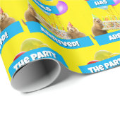 Prairie Dog Verjaardagsfeestje Cadeaupapier (Rol Hoek)